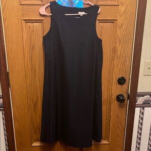 J. Jill Classic Navy A-line Dress